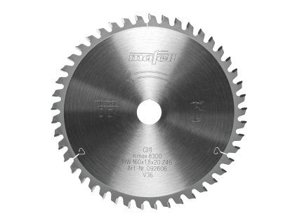Mafell | Pilový kotouč HPL / laminát ø 160/20 mm Z46 WZ/FA