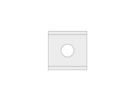 IGM | Žiletka tvrdokovová Z2 7,5x12x1,5 UNI 35°