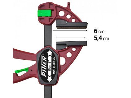 Piher - jednoruční rychlosvěrka -  Mini Quick -15cm