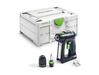 Festool | Akumulátorový vrtací šroubovák C 18-Basic v systaineru