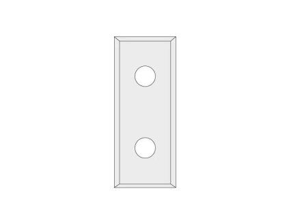 IGM - N011 Žiletka  Z2 - 30x12x1,5 UNI