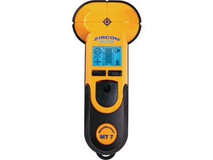 Zircon MetalliScanner MT 7 – podsvícený displej a indikace hloubky.