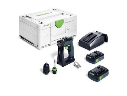 Festool | Akumulátorový vrtací šroubovák CXS 18 C 3,0-Plus v systaineru