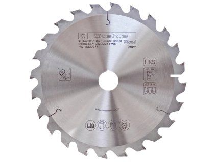Stehle | Pilový kotouč na dřevo pro příčný a podélný řez ø160/20mm 24 FWS