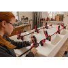 BESSEY EZ360 v praxi – montáž korpusu, více jednoručních svěrek pro přesné stažení a srovnání dílců