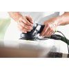 Detail ovládání brusky Festool RO 150 FEQ-Plus ROTEX při broušení s odsáváním