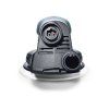 Detail zadní části brusky Festool ETS EC 1503 – zásuvka plug it a přípojka odsávání