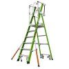 Little Giant - Pojízdný plošinový žebřík s klecí Safety Cage 2.0 (model 2, počet schodů 2/56 cm)