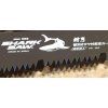 Japonská zahnutá zahradnická pila 270 mm - detail zubu na  větve